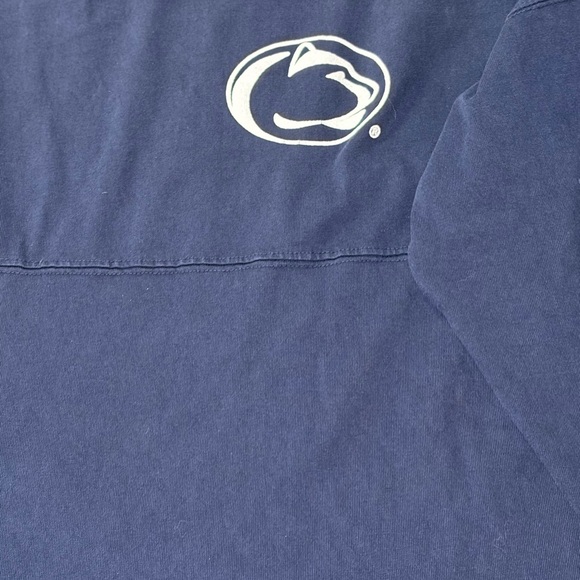 Spirit Penn State Navy Spirit Jersey White Puff Paint Shirt Size XS - Picture 4 of 5